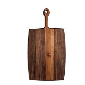 Tabla de Cortar de Madera Artesanal con Asa Interior para Verduras, Frutas, Queso y Bandeja para Servir - Product Image 5
