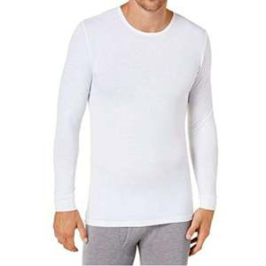 32 Degrees <b>Men's</b> White Crew Neck <b>Base</b> <b>Layer</b> Shirt Size Medium for Outdoor & Hiking Clothing - Product Image 1