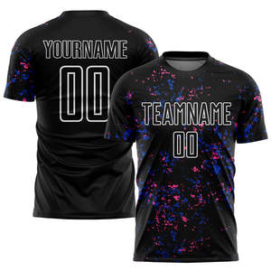 เสื้อฟุตบอลทีมประสิทธิภาพสูงเสื้อระบายอากาศแบบสั่งตัดได้สำหรับการฝึกในคลับและการแข่งขันในโรงเรียน - Product Image 4