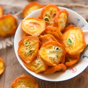 Tranches de kumquat lyophilisées saines vente directe d'usine tranche d'agrume kumquat sec prêt à exporter - Product Image 6