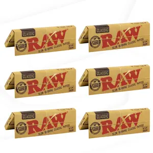 Papel de Liar RAW Classic 1 1/4, Accesorios Premium para Fumar Cigarros - Product Image 2