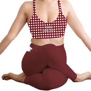 Conjuntos deportivos transpirables, leggings de cintura alta con top corto, ropa deportiva para mujer, conjuntos de yoga en venta - Product Image 6