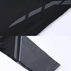 Venta al por mayor de ropa de gimnasio de 3 piezas para hombres conjuntos de entrenamiento camisa de compresión pantalones chaqueta con capucha para correr al aire libre conjuntos de entrenamiento de primavera - Product Image 3