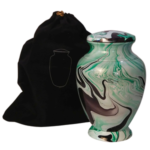 Urne funéraire métallique pour adultes, vente en gros de fournitures funéraires, acheter une urne pour les cendres d'hommes et de femmes adultes - Product Image 4