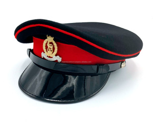 Proveedor Mayorista de Gorras Personalizadas con Insignia de Bullion, Gorras de Uniforme de Primera Calidad con Corona Estructurada - Product Image 5