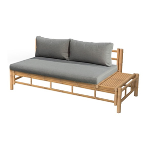 Best Quality Modern Bamboo with Waterproof <b>Cushions</b> Seat Sofa Set Furniture Patio <b>Corner</b> Garden Outdoor Sectional Sofa - Product Image 4