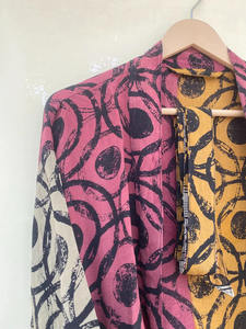 Robe Kimono en soie longue taille libre pour femme Robe de chambre Caftan à fleurs-Séchage rapide pour l'été, l'automne et le printemps - Product Image 2