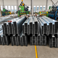 Tôles d'acier galvanisé de qualité pour planchers ouverts, idéales pour la construction rapide de dalles de bâtiments multi-étages sur les chantiers.