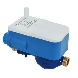 Medidor de flujo de agua inalámbrico inteligente residencial, lectura de medidor de agua remoto Lora Lorawan electrónico