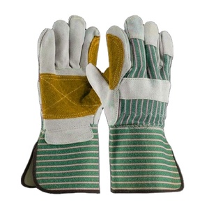 Guantes de Seguridad de Cuero Vacuno de Alta Calidad, Resistentes a la Vibración, Duraderos, Cómodos, para Trabajo Industrial y de Jardinería, con Certificación CE - Product Image 2