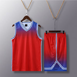 Vente flash Maillot de basket-ball réversible personnalisé avec numéros Uniformes de basket-ball réversibles avec un nouveau design et un logo - Product Image 1