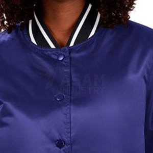 Chaqueta de Satén para Mujer, Material Sedoso y Elegante, Diseño Moderno, Cómoda para Actividades Diarias - Product Image 5