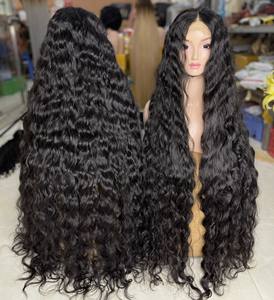 Perruques avec cheveux longs, texture ondulée naturelle de vrais cheveux humains, cheveux vietnamiens très doux - Product Image 6