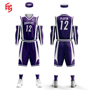 Conjunto de Uniforme de Baloncesto de Secado Rápido de Alta Calidad para Hombre, Estilo Moderno, Color Sólido, Ropa Deportiva con Logotipo Personalizado, Talla Grande, Transpirable, 100% - Product Image 6