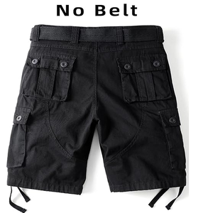 Pantalones Cortos Cargo para Hombre, de Algodón, Casuales, para Actividades al Aire Libre, Trabajo, Corte Holgado con Múltiples Bolsillos - Product Image 6