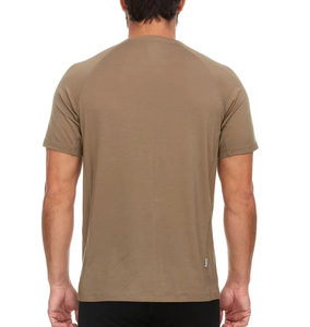 เสื้อยืดลำลองผู้ชายทรงโอเวอร์ไซส์ สตรีทแวร์ ผ้าฝ้าย 100% ระบายอากาศ แห้งเร็ว เป็นมิตรกับสิ่งแวดล้อม คุณภาพสูง ขายดี พร้อมสกรีนโลโก้ตามสั่ง - Product Image 2