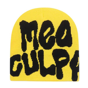 Gorro de invierno, gorro cálido suave de punto personalizado, ajuste ajustable para hombres y mujeres, gorro informal para exteriores, ropa de calle elegante y cómodo - Product Image 2