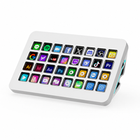 Clavier de jeu programmable Stream Deck XL Mini avec rétroéclairage RVB, filaire USB 3.0, 32 touches