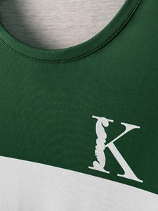 T-shirts respirants surdimensionnés pour hommes de haute qualité Tissu tricoté en coton polyester personnalisable à bas prix - Product Image 5