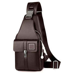 Mochila de negocios Unisex de cuero genuino de alta calidad personalizada OEM bolsa antirrobo impermeable 36-55L capacidad al por mayor - Product Image 1