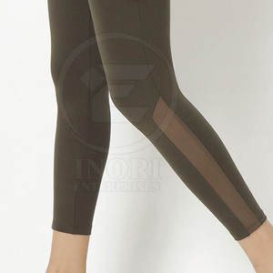 Nuevo diseño, mallas de mujer de alta calidad, cintura elástica media sólida, secado rápido, transpirable, ecológico - Product Image 6