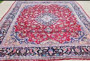 Handmade Tùy Chỉnh Cổ Tay Thắt Nút Tùy Chỉnh Thảm Len Tinh Khiết Ba Tư Thảm Màu Đỏ Runner Phong Cách Cho Phòng Khách Phòng Trẻ Em Phòng - Product Image 4