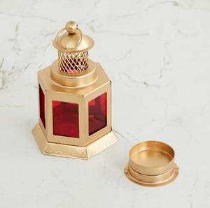 ขวดโหลโคมไฟโลหะเคลือบแบบโบราณสำหรับใช้ในร้านกาแฟหรือตกแต่งบ้าน - Product Image 4