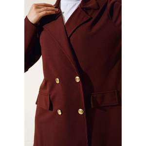 Veste Crêpe Marron - Product Image 1