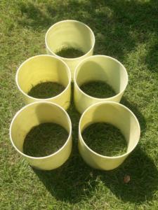 Utilisation résistante chimique durable légère de tuyau de blessure de filament de FRP pour le gazole d'eau et l'isolation électrique - Product Image 2