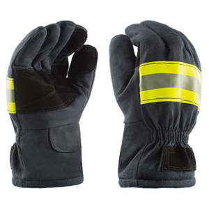 Guantes de Rescate Resistentes al Calor y Fuego, de Cuero, para Bomberos, Trabajo Industrial, Soldadura y Protección Contra Impactos, Venta al Por Mayor de Fábrica - Product Image 1