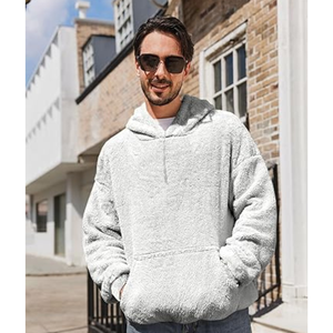 Custom Men's Winter Bomber Coat Plus Size Heavy Thick Faux Leather Formal Style with Fur Warm Jacket - Product Image 3