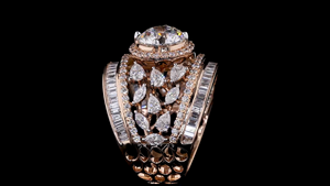 Anillo Solitario de Diamantes Cultivados en Laboratorio con Corte Pera, Marquesa y Baguette, Regalo de Compromiso o Aniversario - Product Image 4