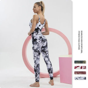 ชุดฟิตเนส2ชิ้นสำหรับ2025เด็กผู้หญิงชุดเล่นโยคะไร้รอยต่อผ้ายืดหยุ่นสูงมาใหม่ - Product Image 4