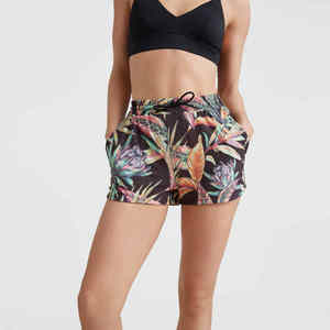 Shorts de plage pour femmes en coton imprimé de logo personnalisé de haute qualité Shorts pour femmes en sublimation prix de gros - Product Image 2