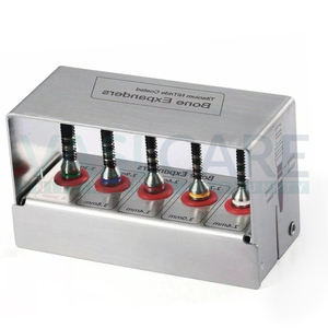 Vaslcare-Kit de expansor de hueso, 5 uds., tornillos, implantes dentales, instrumentos de cirugía quirúrgica recubiertos de titanio - Product Image 5