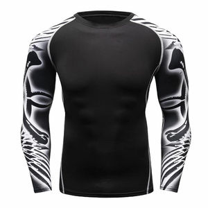 เสื้อยืดแขนสั้นสำหรับผู้ชายเสื้อสำหรับเล่นยิมเสื้อสำหรับออกกำลังกายฟิตเนสออกกำลังกายแห้งเร็วออกแบบได้ตามต้องการ - Product Image 2