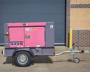 Générateur ultra silencieux 20 kVA à démarrage à distance avec capot insonorisé et pour location de moteur - Product Image 3