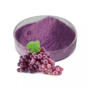 High Quality 100% Natural Dried Black Grapes Powder Bulk Packaging Food Grade Rich Resveratrol Antioxidants 12 Months <b>Shelf</b> Life - Product Image 1