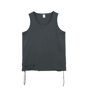 High Street WASH เสื้อกั๊กผ้าคอตตอนแขนกุดสำหรับผู้ชายเสื้อออกกำลังกายผ้าฝ้าย220 100% - Product Image 3