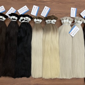 Couleur en vrac faisceau de cheveux naturel droit Vietnam cheveux humains brut vietnamien faisceau de cheveux - Product Image 2