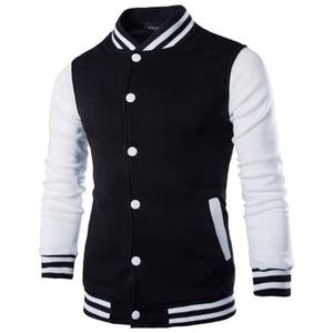 Fabricante de ropa Chaquetas de béisbol en blanco informal para hombres Chaqueta de béisbol universitaria para hombres Chaquetas universitarias de estilo bordado - Product Image 5