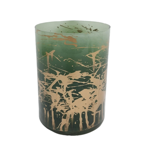 Bougie métal personnalisée couleur pêche votive forme ronde pour la maison, la décoration de mariage et de fête Bougeoir votif - Product Image 3