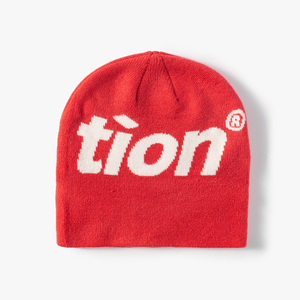 Venta al por mayor Unisex All Over Print Winter Hat Cap Logotipo personalizado Acrílico de punto Puffed Beanie Sombreros - Product Image 2