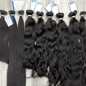 Extensiones de Cabello Humano Vietnamita con Trama de Color de Moda, Trama Doble a Máquina, Listas para Enviar, Onduladas Naturales - Product Image 6