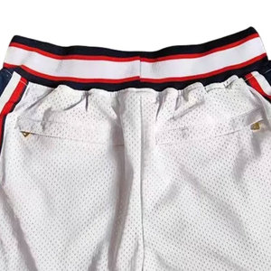Short de basket-ball personnalisé de haute qualité pour hommes dernière conception doublure intérieure OEM vêtements de sport uniforme couleur personnalisée Logo grande taille - Product Image 5