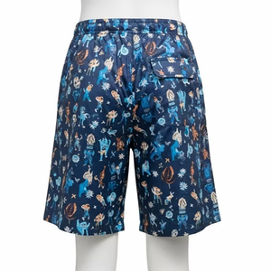 Pantalones Cortos Bermuda de Satén Impermeables, Tela de Poliéster, Impresión Digital, Secado Rápido, Ropa de Playa, Ropa de Verano, Ropa al por Mayor, Ropa para Hombre - Product Image 2