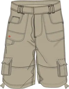Casual Fashion Cargo Style Bermuda Shorts tasche pantaloni da pista da uomo Street Wear nuovi pantaloncini Bermuda Khaki New Contract Stitching