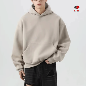 Sweat à capuche pour homme Ryan Pro Gear avec logo personnalisé sur le devant, 100% coton, écologique, décontracté, vêtement d'hiver moderne - Product Image 6