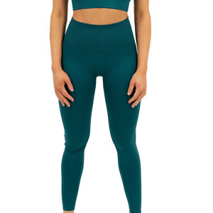 Ropa deportiva con logotipo personalizado, mallas deportivas ajustadas para yoga, mallas de gimnasio con estampado de cintura con bolsillos, mallas de yoga con cintura elástica - Product Image 1