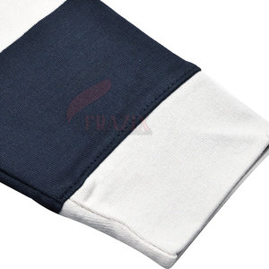 Nouveau design doux et original, maillot de rugby vierge personnalisé pour équipes, 100 % coton respirant et écologique - Product Image 4